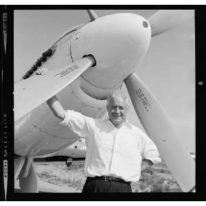  Thomas J Watson Jr,airplane,propellers,Toni Frissell,1962 