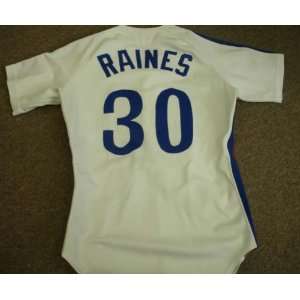 Tim Raines 1982 Montreal Expos Game Used Home Jersey