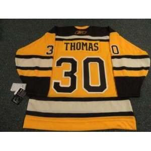 Tim Thomas Signed Uniform   2010 Winter Classic   Autographed NHL 