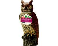 Natures Natural Owl Scarecrow, Solar Activate 18 inch 016069004781 