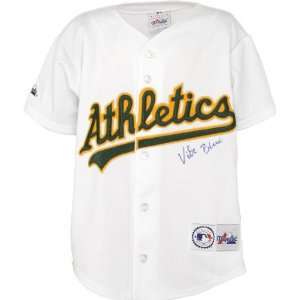 Vida Blue Oakland Athletics Autographed White Majestic Youth Jersey