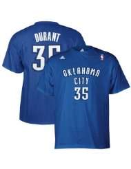   Oklahoma City Thunder Royal Blue #35 Kevin Durant Player T shirt