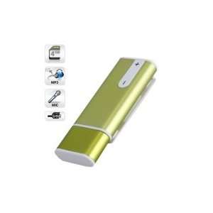  4GB Digital Voice Recorder Pen with U Disk Function Green 