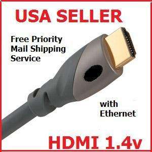 A+!! High Quality, 50FT HDMI Cable, Ver 1.4, 50 foot, 24k GOLD tip USA 
