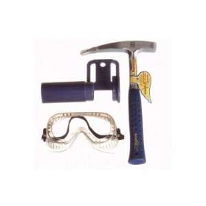  Rock Hammer Kit, Estwing Supreme 22 oz with Holster and 