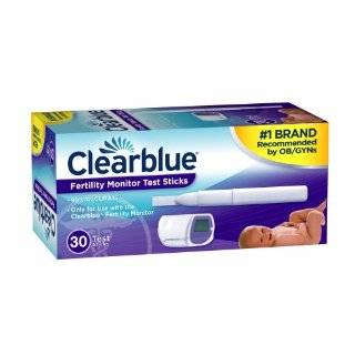 Clearblue Easy Fertility Monitor Test Sticks, 30 Count (Packaging May 