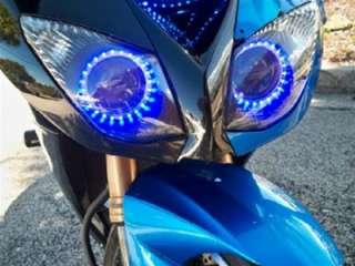 YZF R1 2000 2001 Color Changing LED Halo Angel Eyes Dual Ring Kit with 