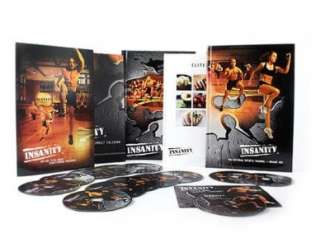 Insanity Workout Program 13 DVDs Includes Guides and Calendar  