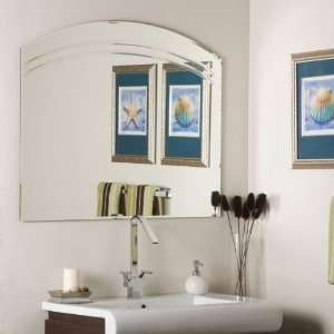 Angel Large Frameless Bathroom Wall Mirror 