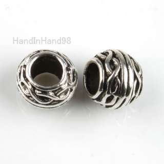 Free ship 48x Tibet silver Charms Spacers Beads P1186  