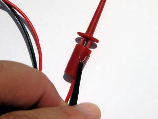 Color Grabbers Pincer Clip Test Cable Wire Jumper Set  