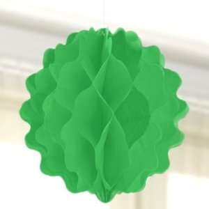    Green 8 Honeycomb Ball   Baby Shower Decorations Toys & Games