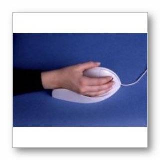 Ergonomic Quill Mouse Pc and Mac Left Hand White by ACP