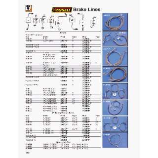  Russell Front Brake Line Stainless Steel Automotive
