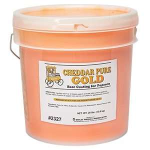 Gold Medal 2327 Cheddar Pure Gold Easy Cheese Popcorn Paste Mix 30 lb 