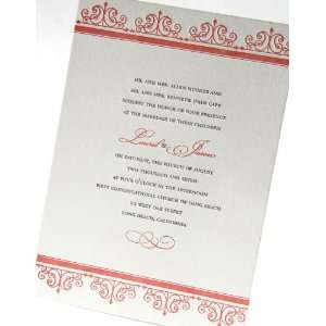  sugar plum bostonian custom letterpress invitations 