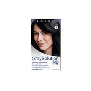  Clairol Nice N Easy Gray Solution #3 Black Kit Health 