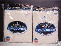 New Mens CottonRich Long Johns Thermal Underwear Set 4X  