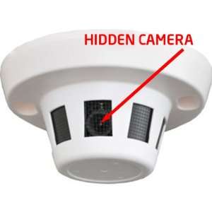  700 TV Line Smoke Detector Hidden Covert Nanny Cctv Security Camera 