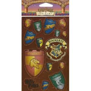  Harry Potter Bronze Hogwarts and House Crests Sticker 