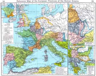 Título de mapa “Mapa de referencia de las provincias europeas 