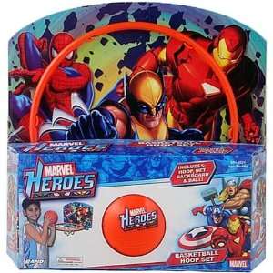  Marvel Heroes Basketball Hoop Set Toys & Games