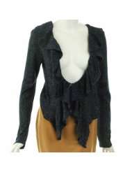  ruffle sweater   Clothing & Accessories