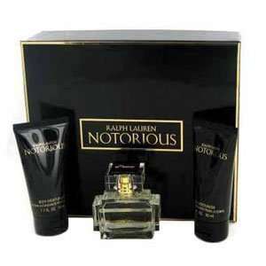  Ralph Lauren Notorious 3 piece Fragrance Gif Set for Women 