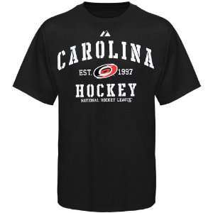  Majestic Carolina Hurricanes Ice Classic T shirt   Black 