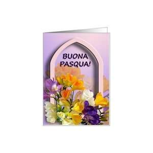  Buona Pasqua   Italian HAPPY EASTER Greeting Card Card 