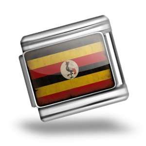 : Italian Charms Original Uganda Flag Bracelet Link: Italian Charms 