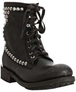Ash black studded leather Ralf lace up boots  