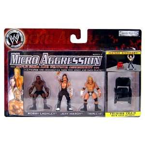   Figure 3 Pack Triple H, Jeff Hardy and Bobby Lashley Toys & Games