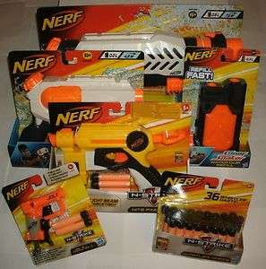 Nerf Dart Gun N Strike Super Soaker EX 3 Maverick High Tide Scatter 