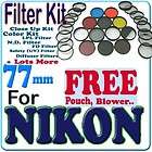  UV SEPIA FILTER LENS KIT FOR CAMERA Nikon D300S AF S DX NIKKOR 10 24mm