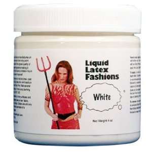  Ammonia Free Liquid Latex Body Paint   4oz White: Beauty