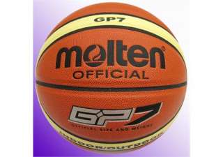 Leather Basketball Official Game Ball Never Flat #8017  
