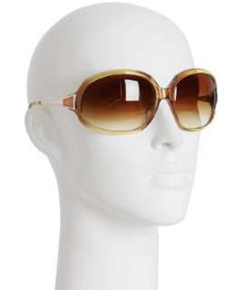 Oliver Peoples amber plastic Mariette sunglasses   