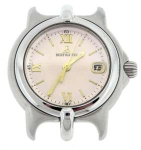 Ladies Bertolucci Vir White Dial Quartz Watch with Missing Parts 