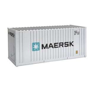  Walthers 20 Ribbed Side Container   Maersk Toys & Games