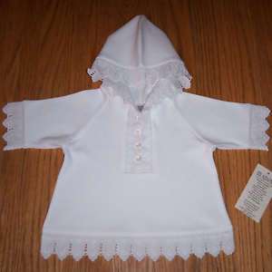 Soft Lace Buttoned Hoodie Baby Shirt 6pc Wholesale LOT  