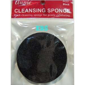  cosmetic cleansing sponge black gentle exfoliating thin sponge 