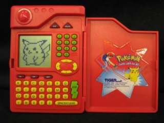 Original Handheld Tiger Nintendo Pokemon Pokedex  