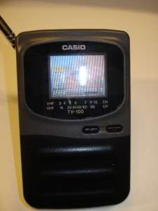 Casio Portable TV LCD COLOR 1.6 TV 100B  
