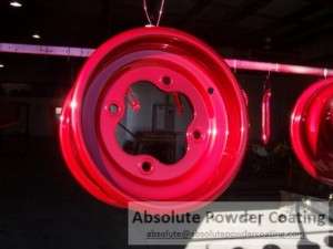 1lb. CANDY RED Powder Coating AWESOME FINISH  