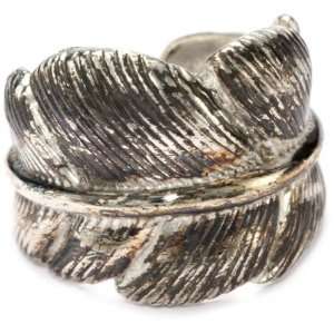   Juan Native American Sterling Feather Band Ring , Size 6 Jewelry