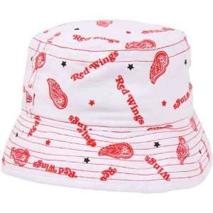  NHL New Era Detroit Red Wings Infant Bucket Hat   White 