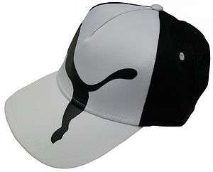 2012 Puma First Cut Performance Golf Hat   White/Black 847744000404 