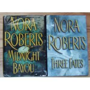 com Nora Roberts Hardback Books (Three Fates & Midnight Bayou) Nora 