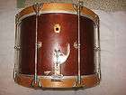 Vintage 1955 1959 Ludwig Mahogany Snare Drum